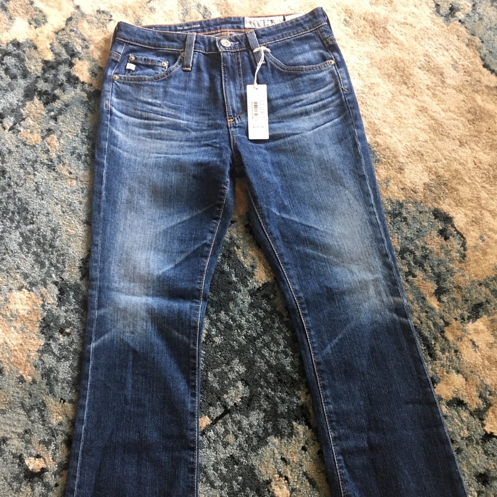 New with Tags AG-ED Denim The Jodi Crop sz26